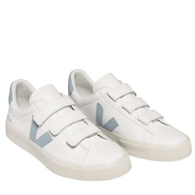 Womens	Extra White/Steel Recife Logo Trainers