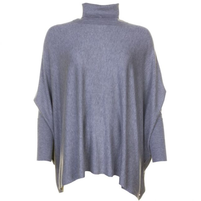 Womens Mid Grey Mercee Roll Neck Jumper