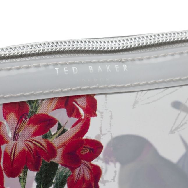 Womens Clear Chereyl Jamboree Wash Bag