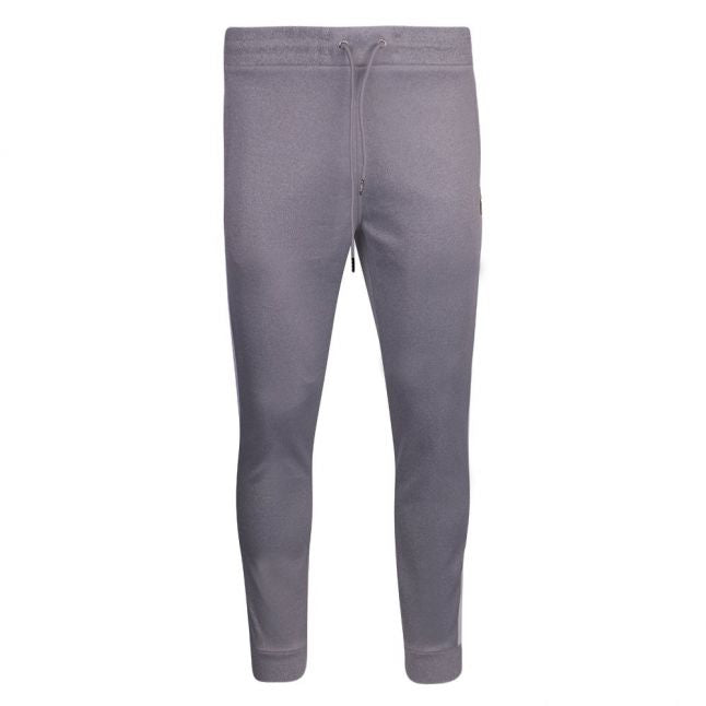 Mens Light Marl Grey Lashing Colour Block Joggers