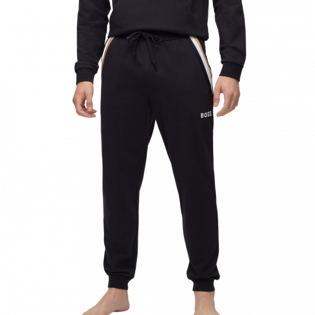 Mens Black Iconic Sweat Pants