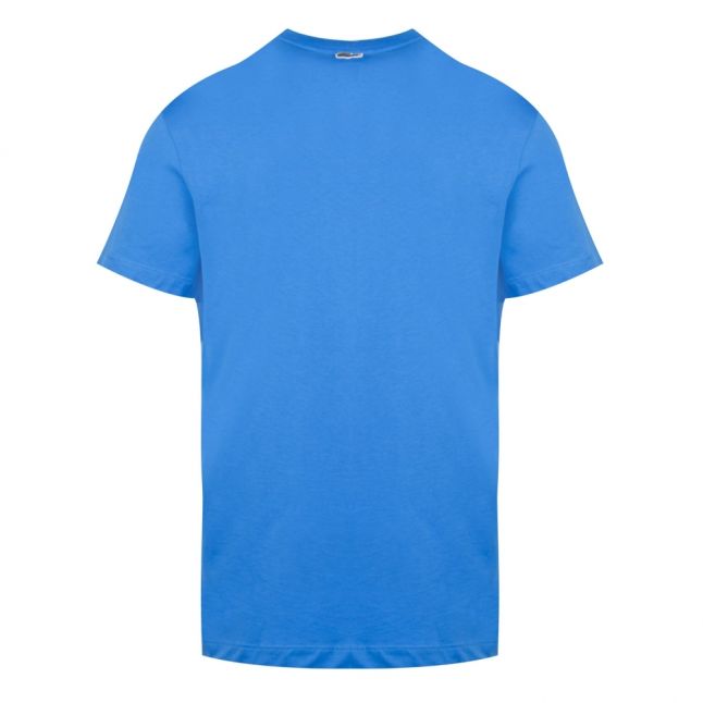 Mens Ibiza Blue Oversized Logo S/s T Shirt