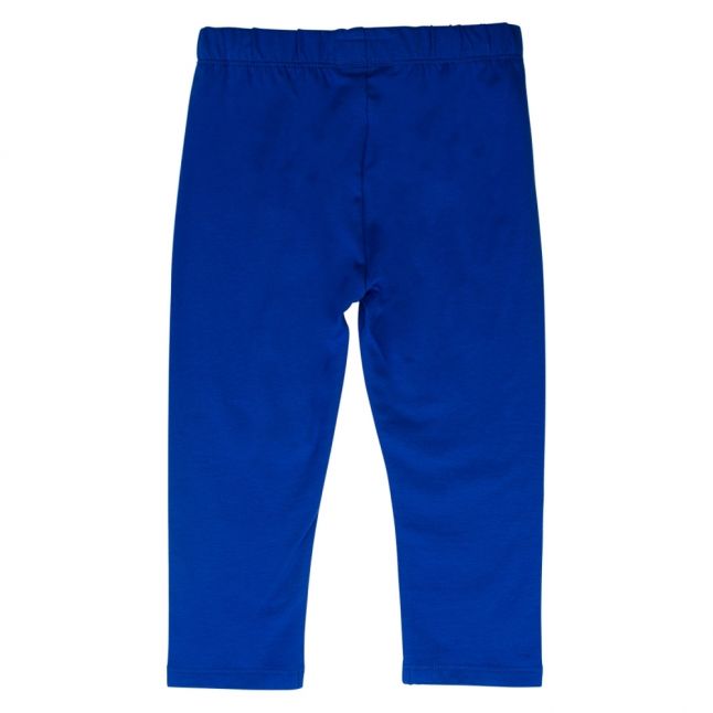 Girls Blue Basic Leggings