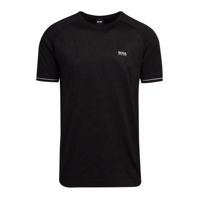 Athleisure Mens Black Tee 6 Tonal S/s T Shirt