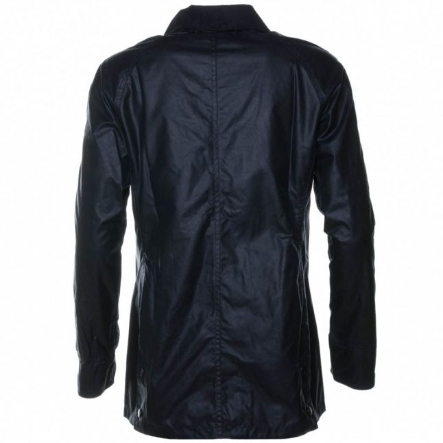 Lifestyle Womens Navy Beadnell Waxed Jacket