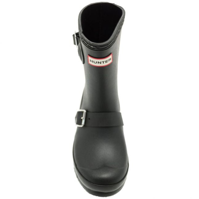 Junior Black Original Biker Wellington Boots (12-5)