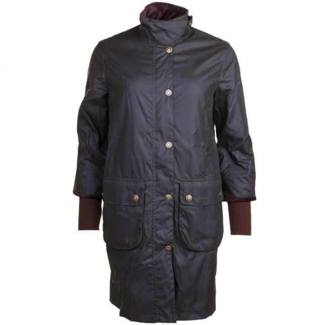 Heritage Womens Sage Waxed Rain Mac