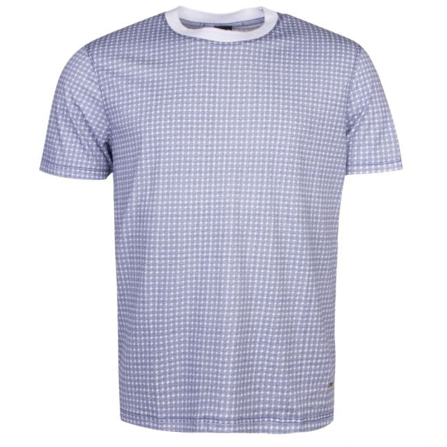 Casual Mens Natural And Blue Tabibi S/s T Shirt