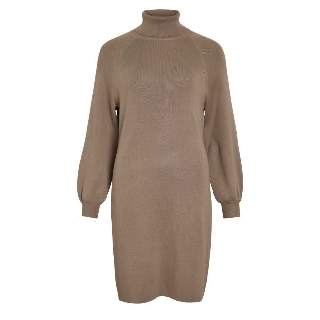 Womens Fossil Viostria Roll Neck Knit Dress