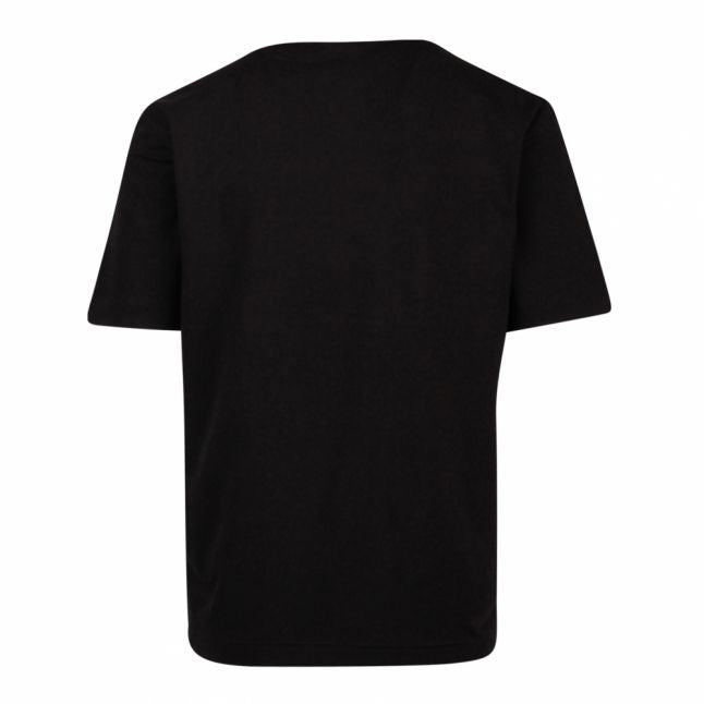 Casual Mens Black Tchup Centre Logo S/s T Shirt