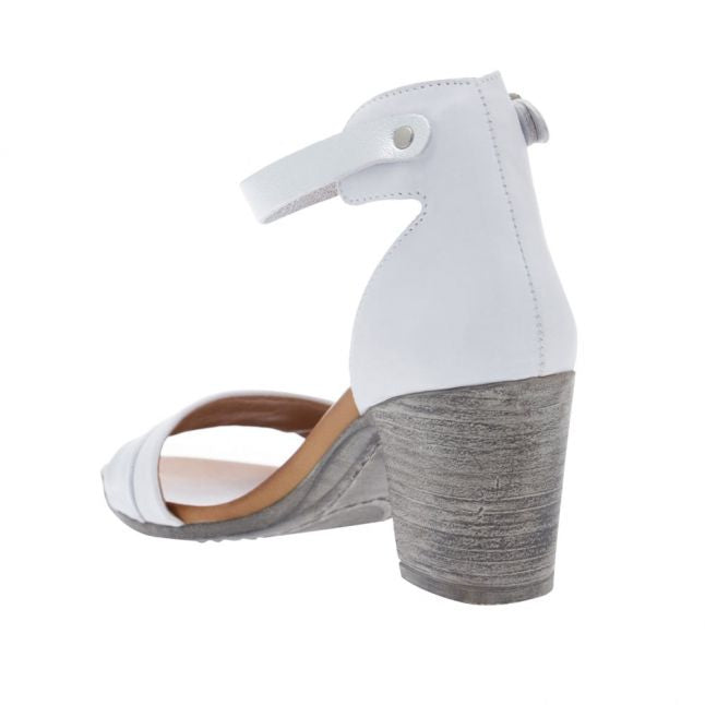 Womens Silver Loello Heeled Sandals