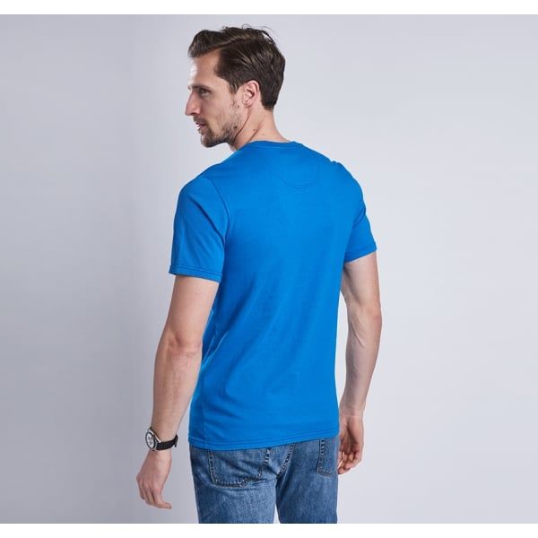 Mens Fresh Blue Block S/s T Shirt