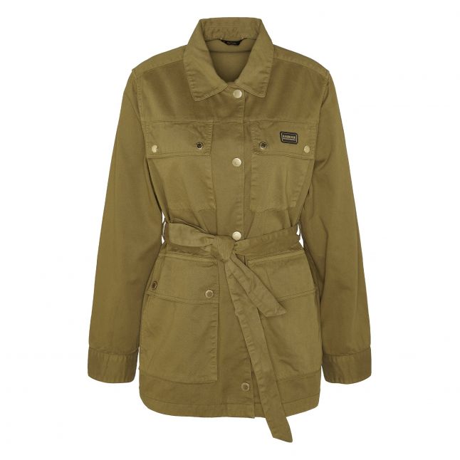 Womens Golden Khaki Collins Utility Casual Jacket