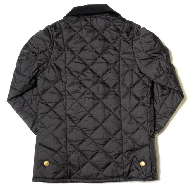 Boys Black Heritage Liddesdale Quilted Jacket