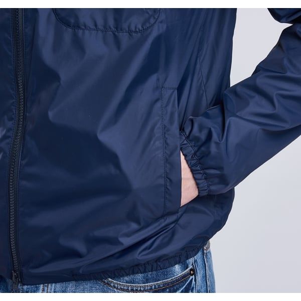 Mens Navy Scarp Casual Jacket