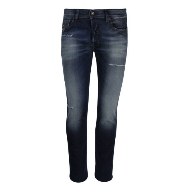 Mens Distressed Sleenker-X Skinny Fit Jeans