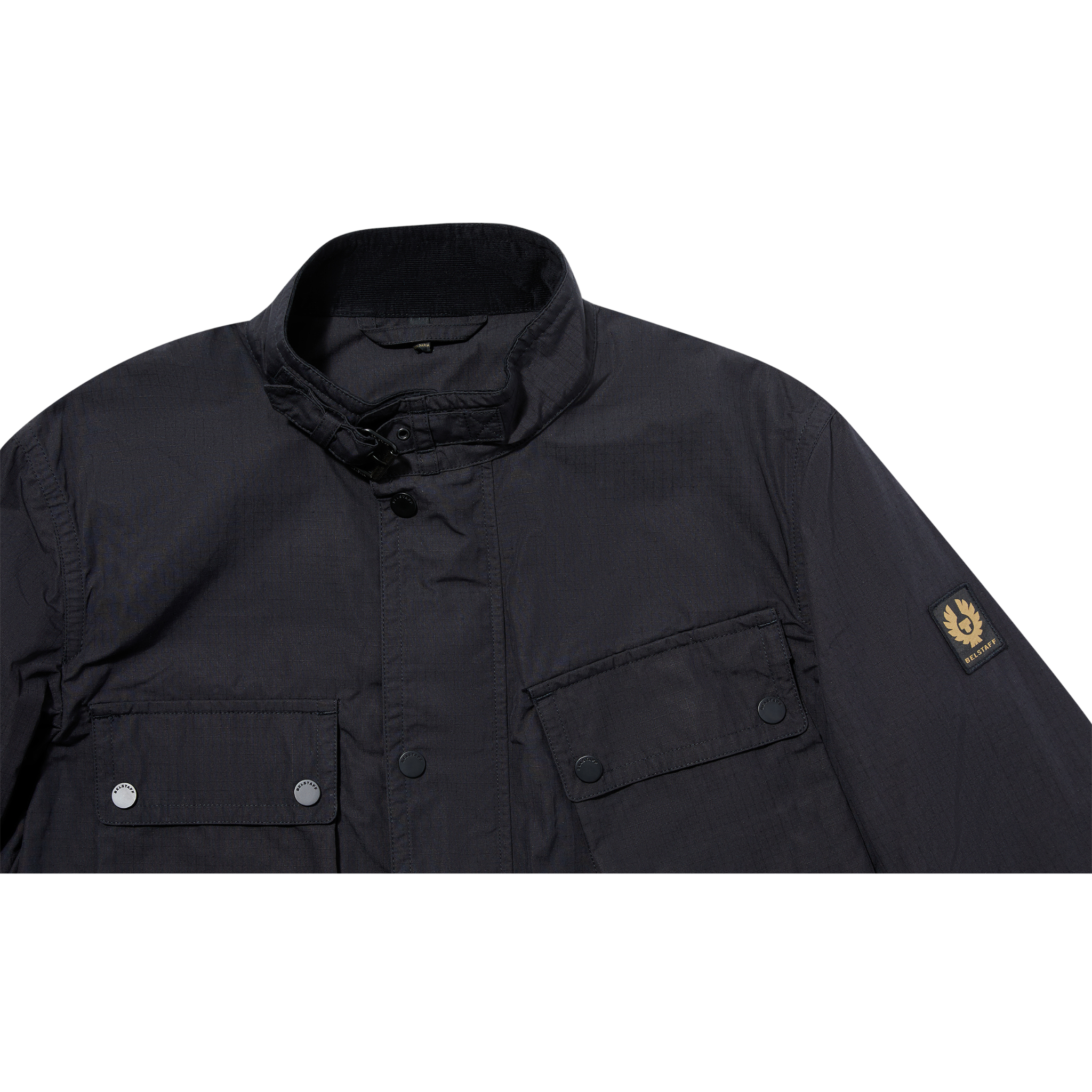 Mens Belstaff Black Service Fieldmaster Jacket