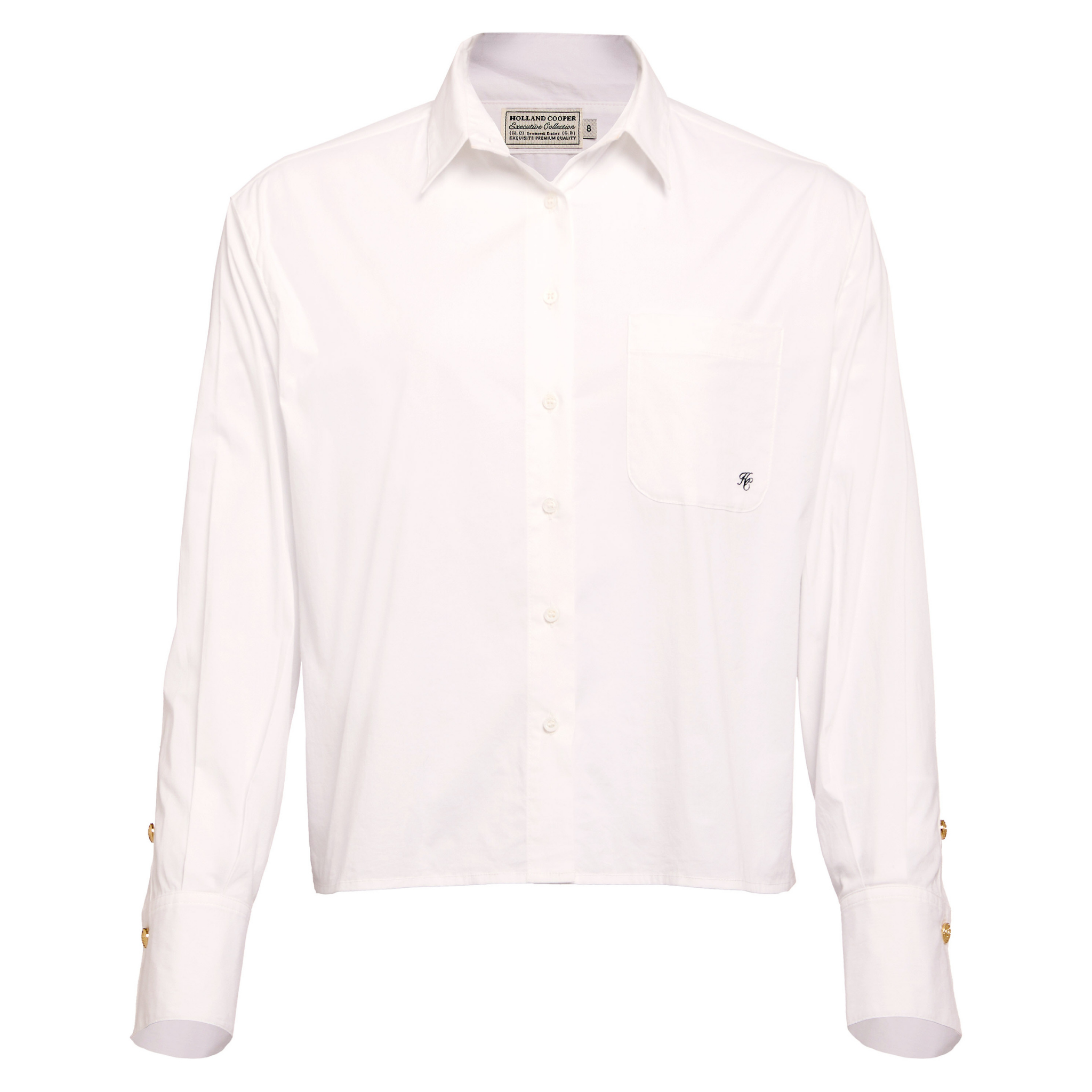 Womens Holland Cooper White Eleanor Shirt