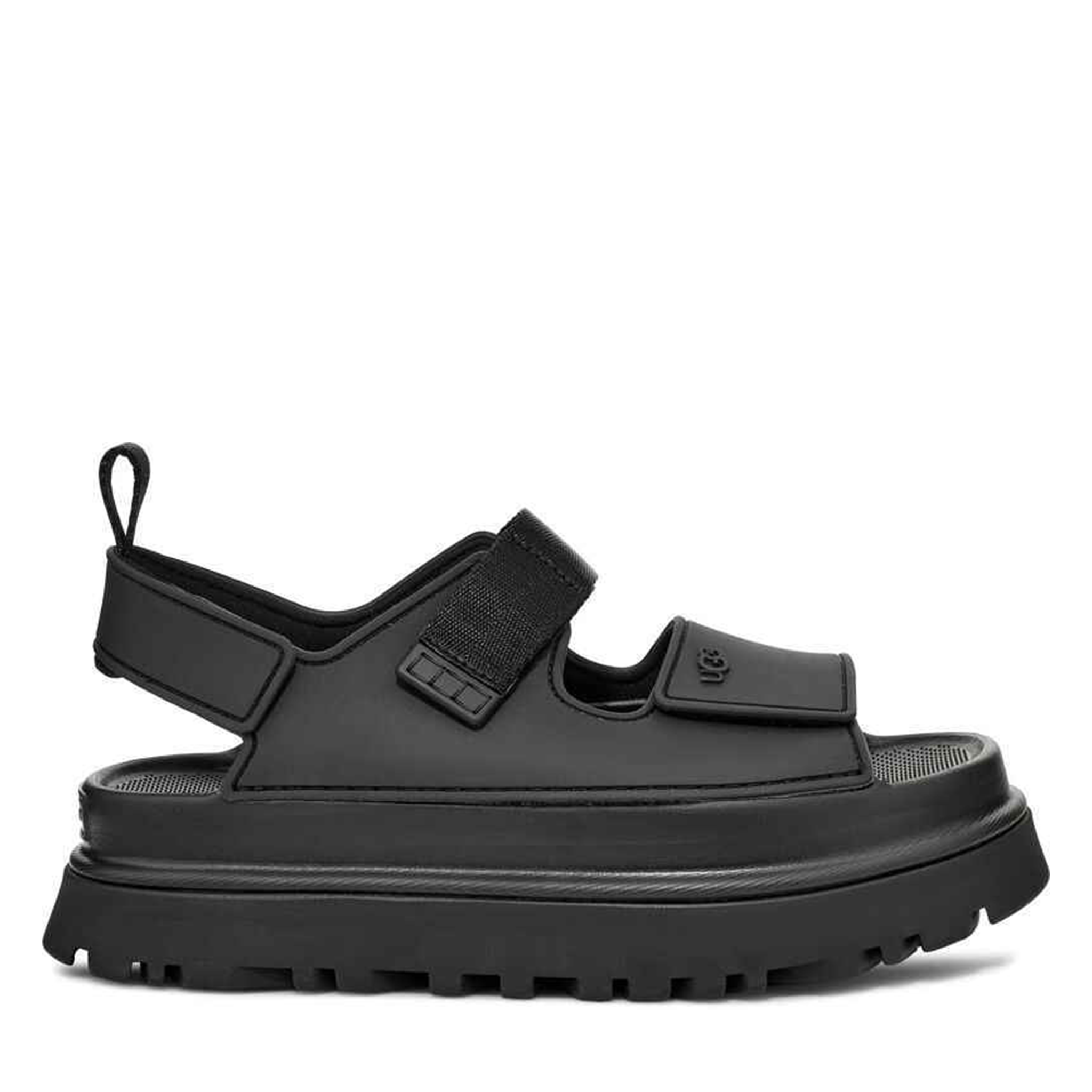 Womens UGG Black Goldenglow Sandals