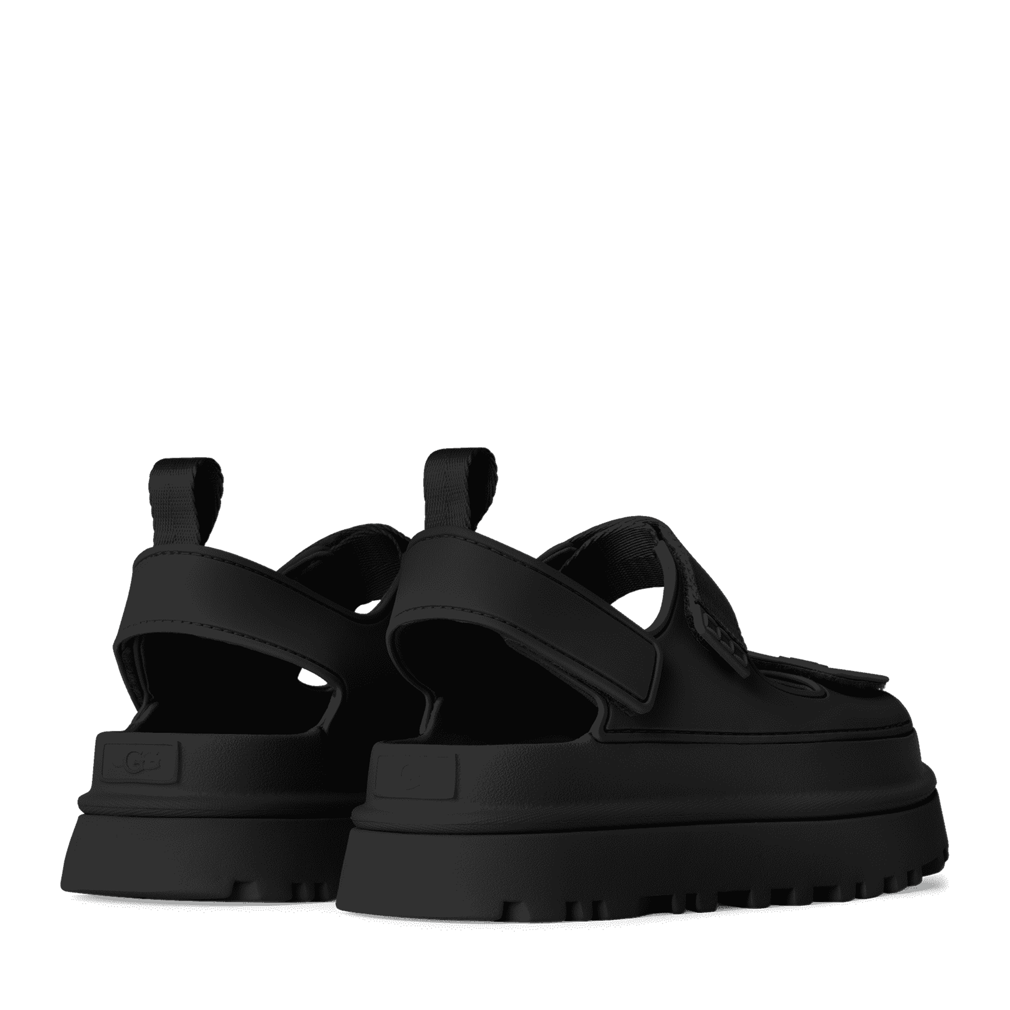 Womens UGG Black Goldenglow Sandals