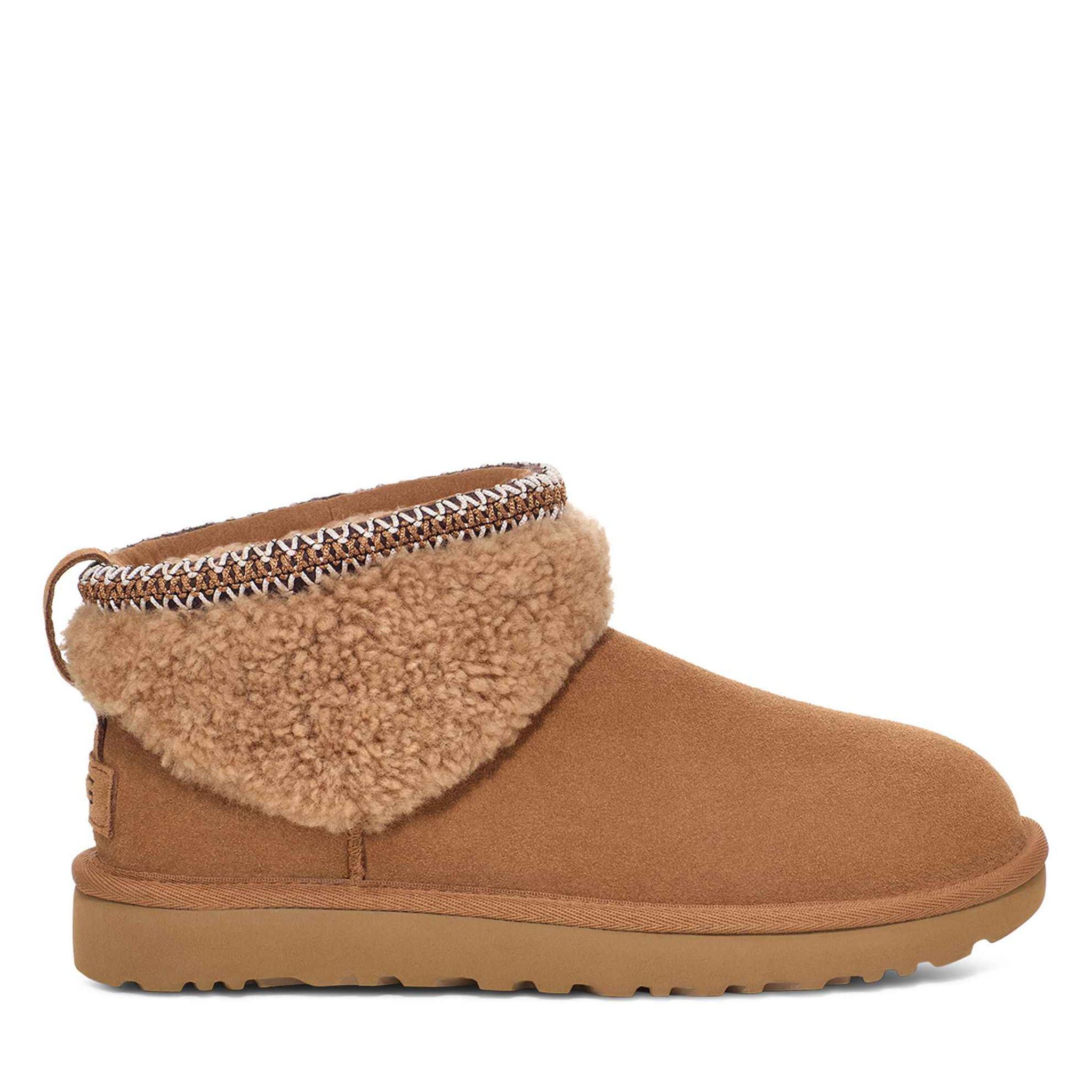 Womens UGG Chestnut Ultra Mini Maxi Curly