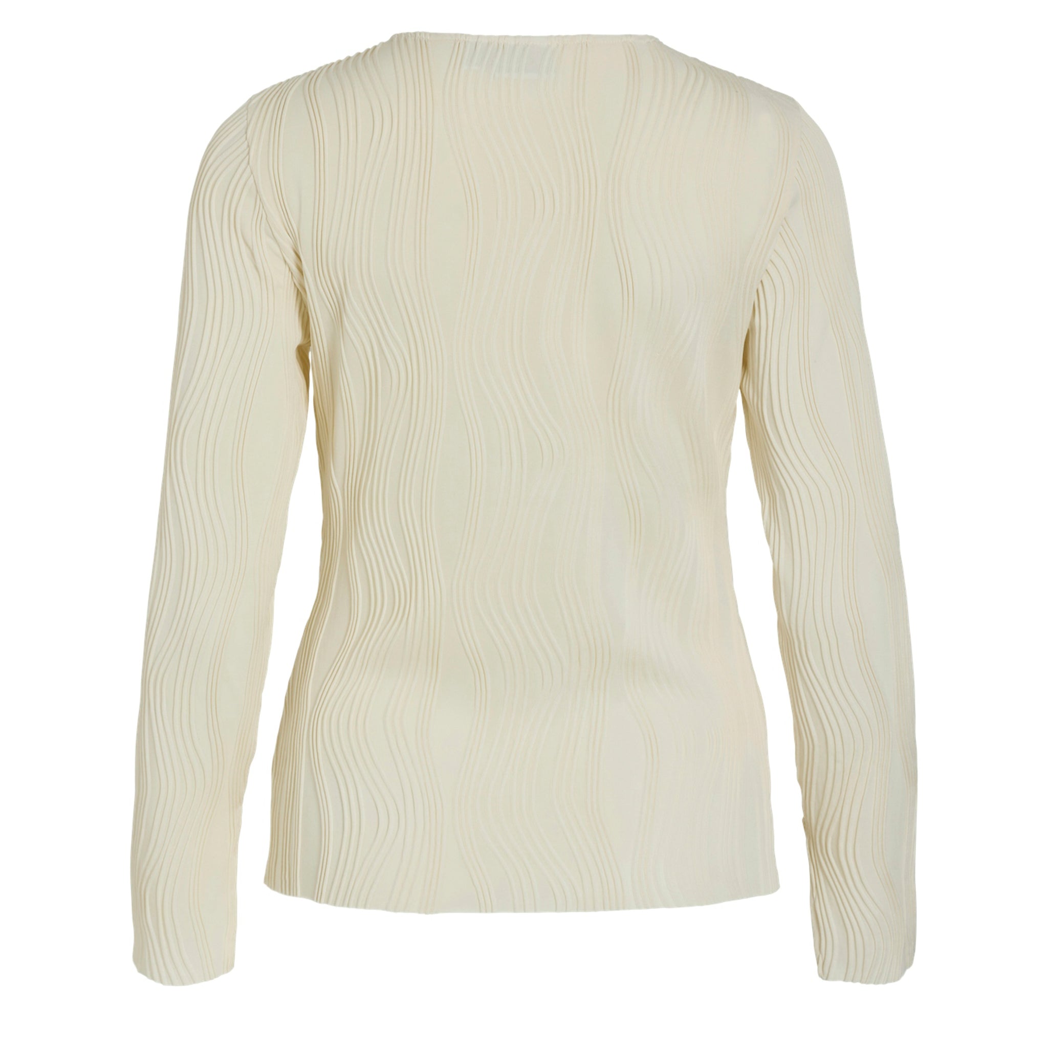 Womens Vila Birch Vinira Textured L/s Top