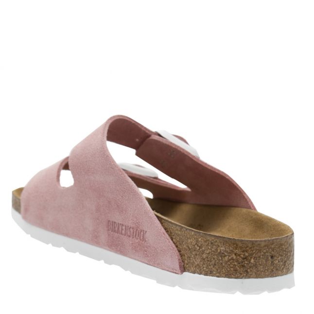 Womens Rose Suede Arizona Slide Sandals