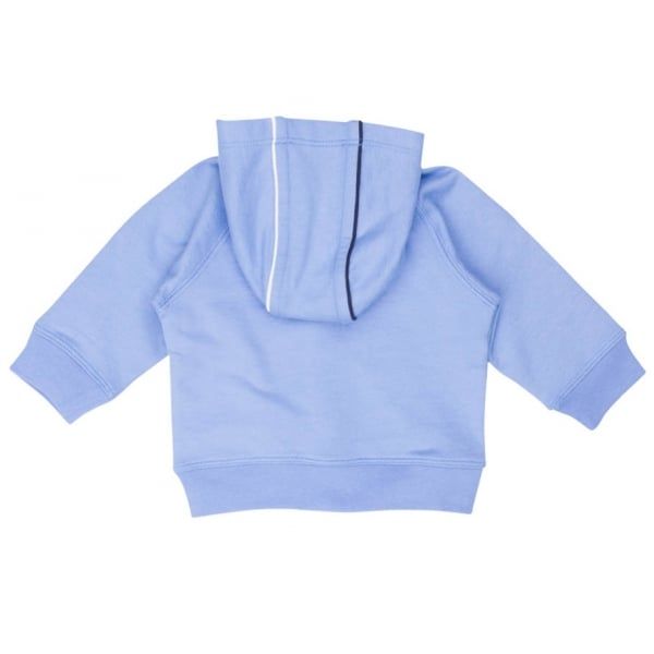 Baby Pale Blue Hooded Zip Sweat Top