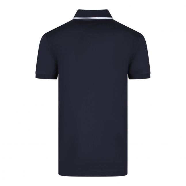 Mens Navy Paule 4 Slim S/s Polo