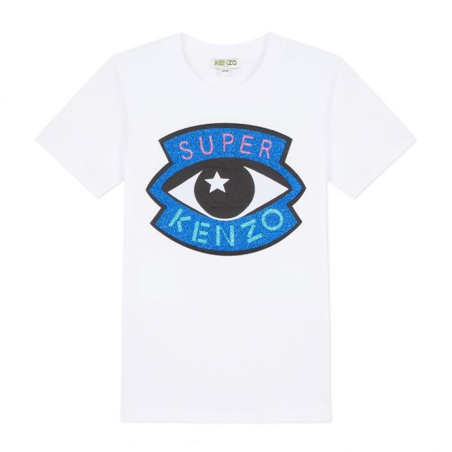 Junior Optic White Gisa Icon Eye S/s T Shirt