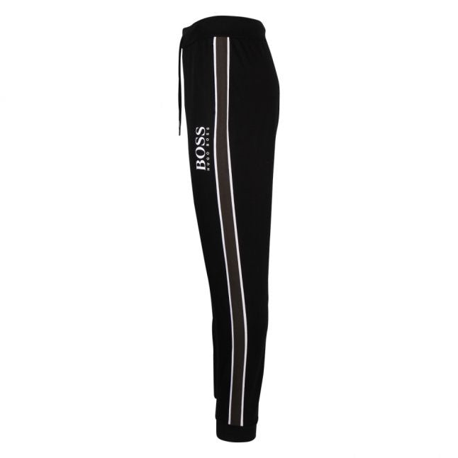 Mens Black/Khaki Authentic Block Logo Sweat Pants