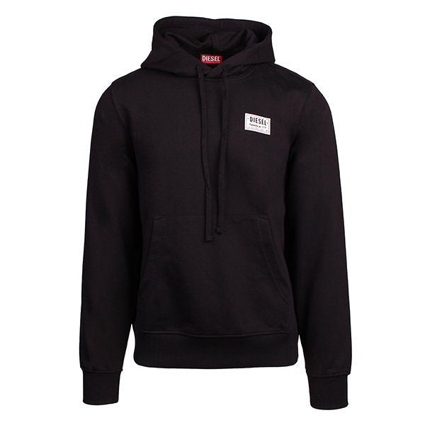 Mens Black S-GINN-HOOD-SP Hoodie