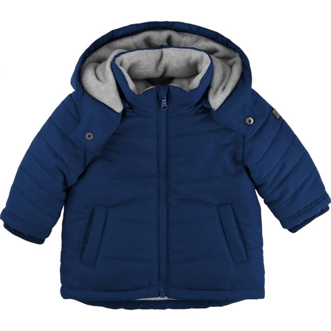 Baby Blue Hood Padded Coat