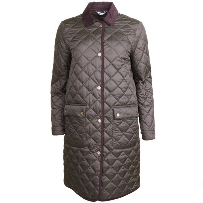 Heritage Womens Sage Quilted Border Jacket