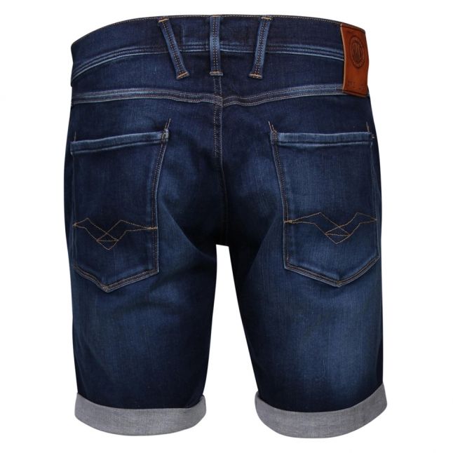 Mens Blue Anbass Hyperflex Denim Shorts