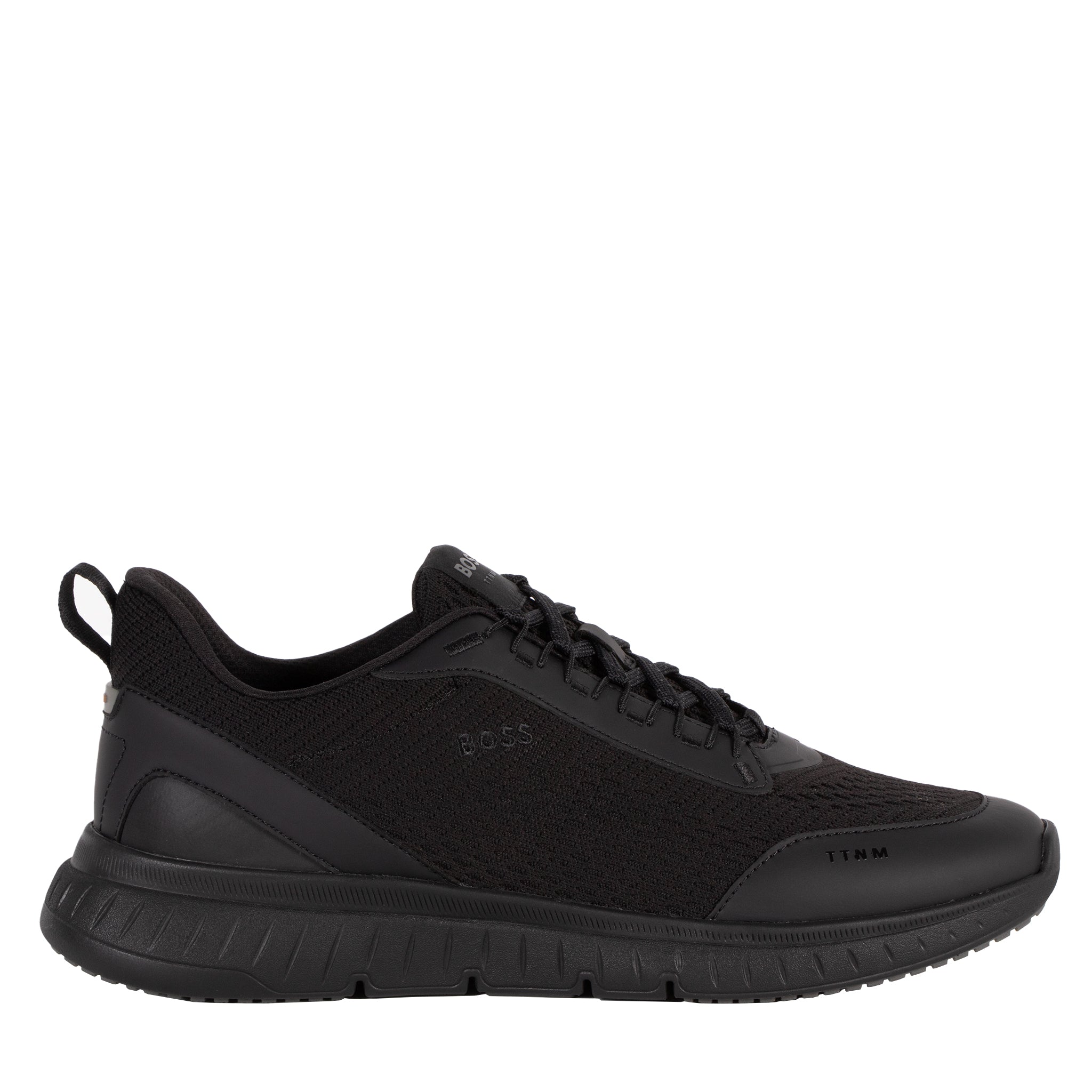 Mens BOSS Black TTNM LIGHT_Runn_knel Trainers