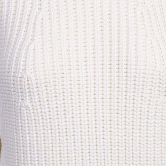 Casual Womens White Waynetta Knitted Jumper