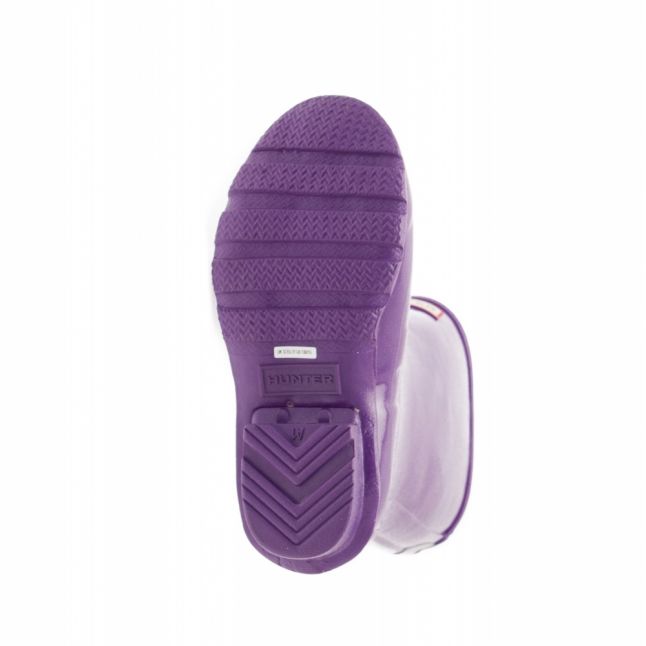Kids Acid Purple Original Starcloud Wellington Boots 7 11UK