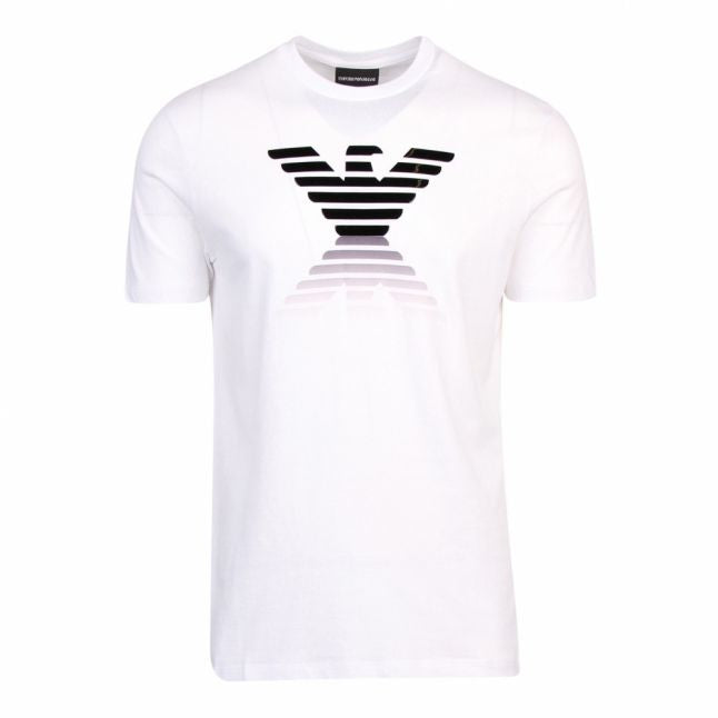 Mens White Double Eagle S/s T Shirt