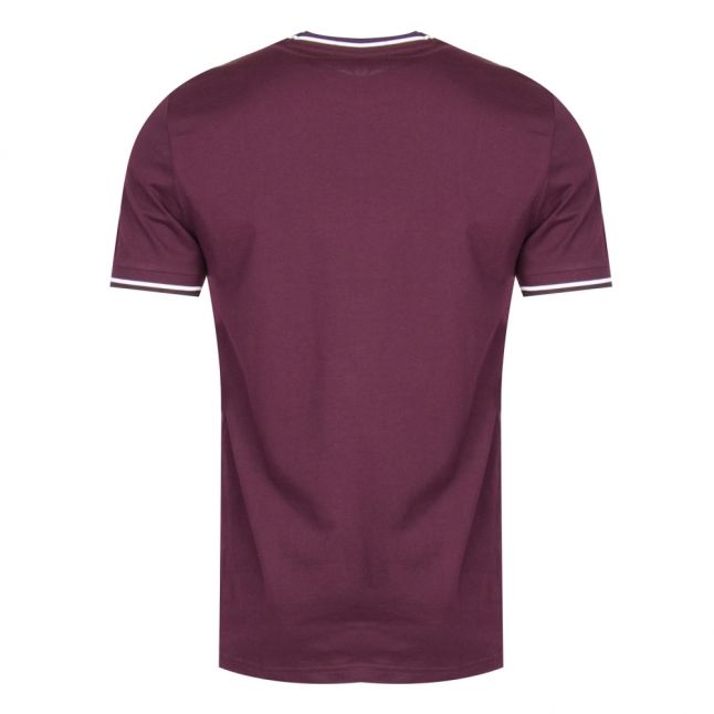 Mens Mahogany Twin Tipped S/s T Shirt