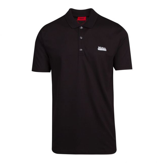 Mens Black Dovoy S/s Polo Shirt