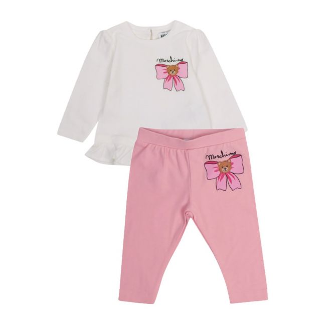 Baby Cloud/Sugar Rose T-shirt + Leggings