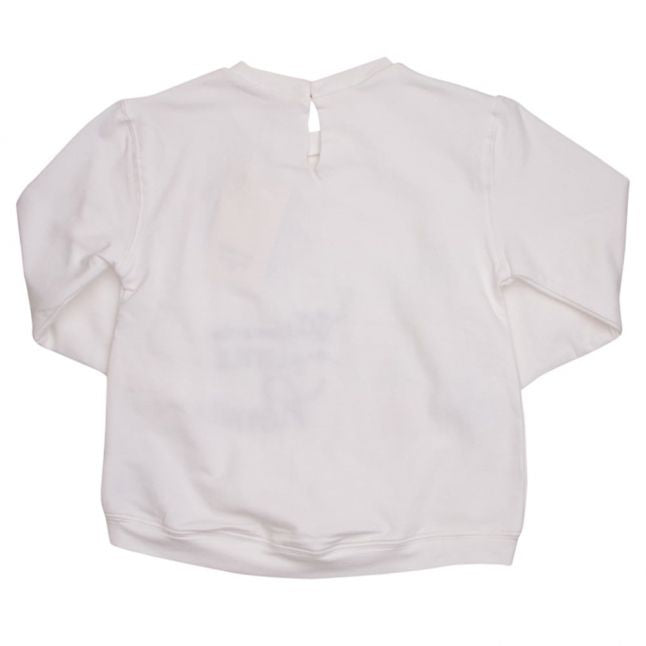 Girls Natural & Gum Little Home Sweat Top