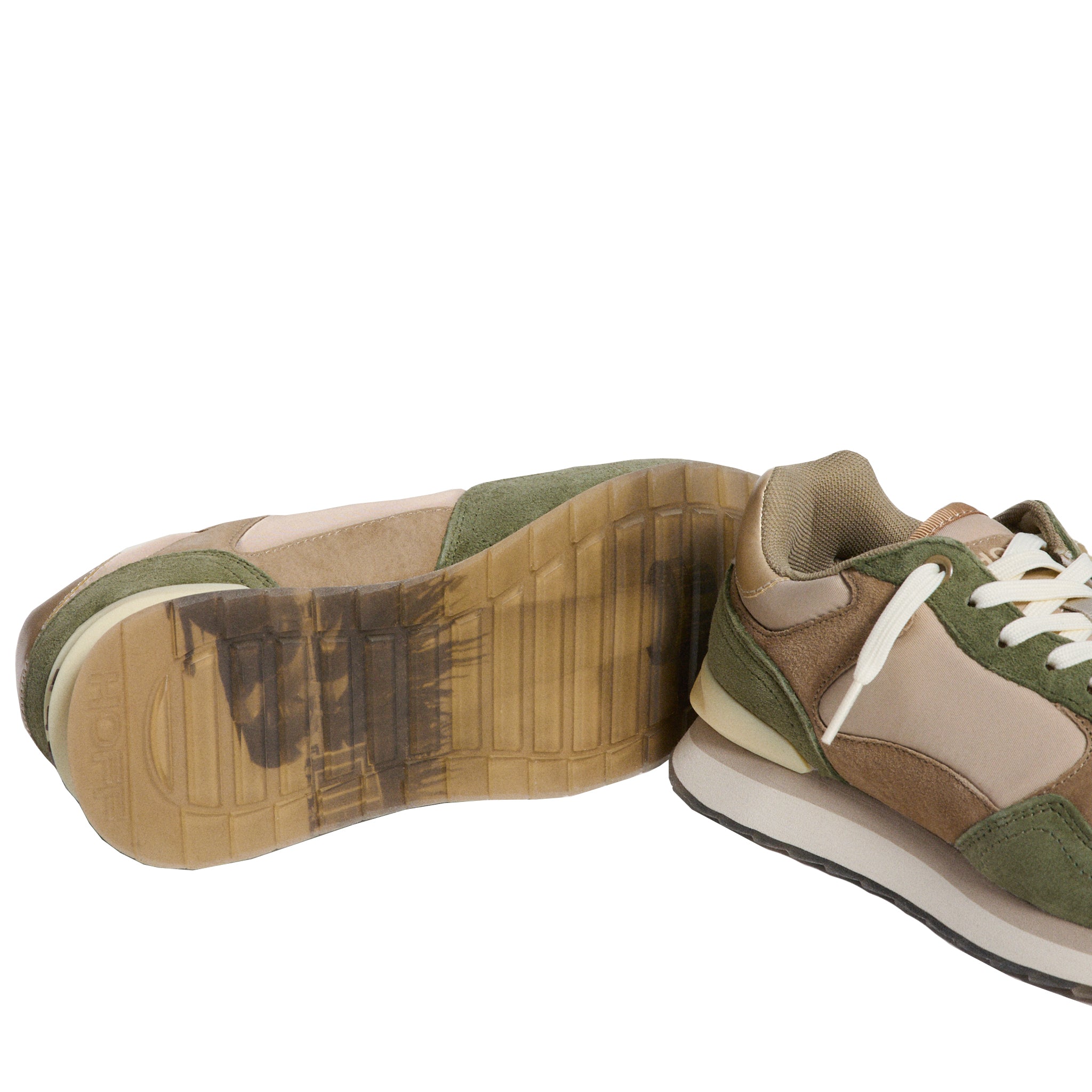 Womens	Green Biloxi City Trainers