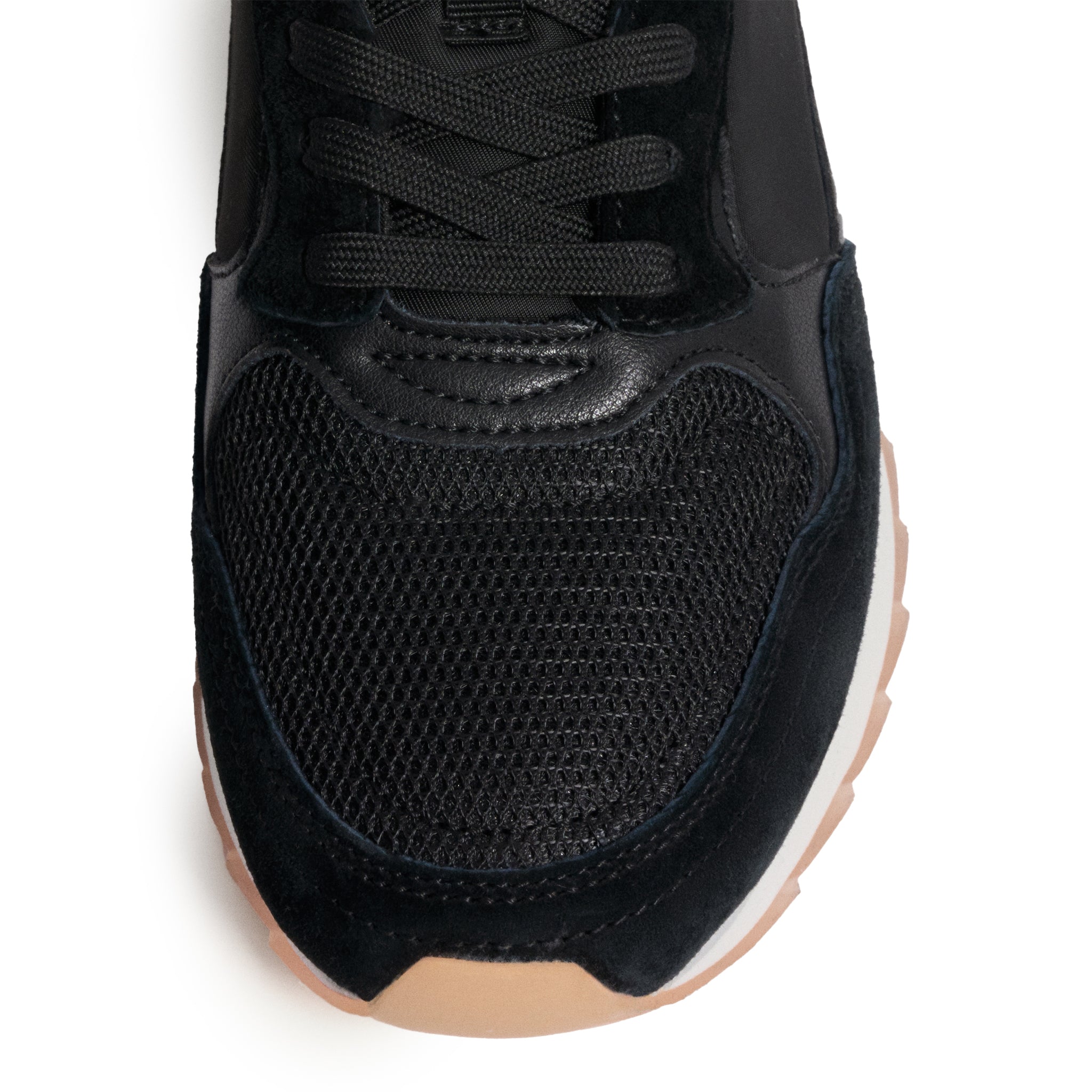 Womens	Black New York City Trainers