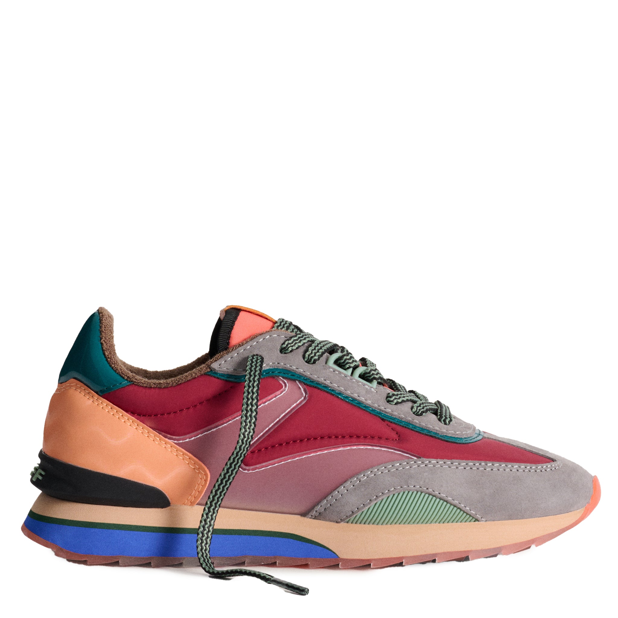 Womens	Multi The James Art Trainers