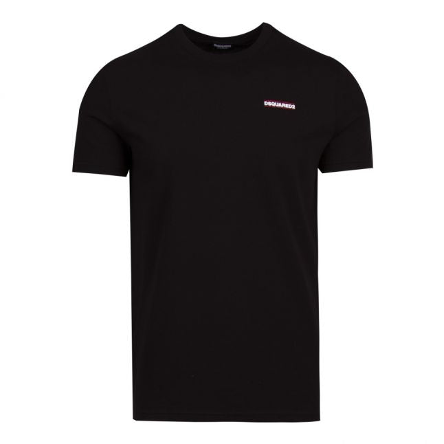 Mens Black Small Logo S/s T Shirt