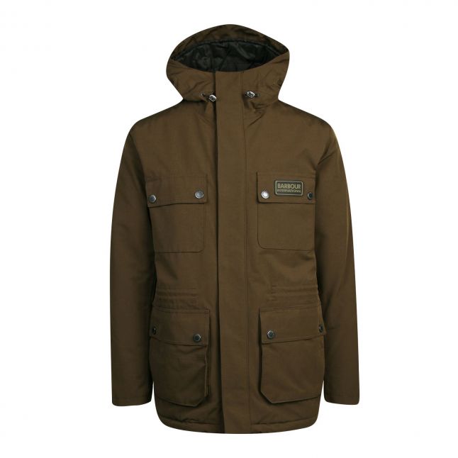 Mens Olive Endo Waterproof Breathable Coat