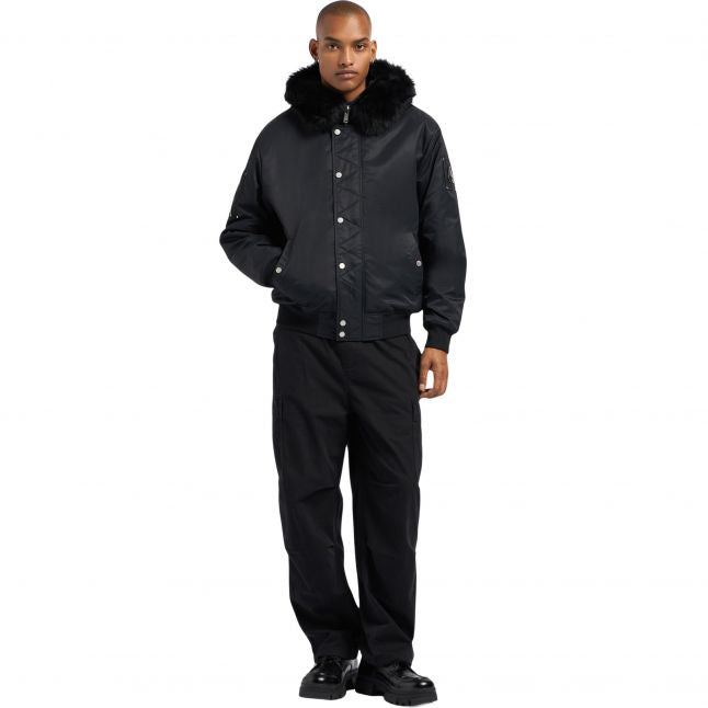 Mens Black Denali Bomber Jkt