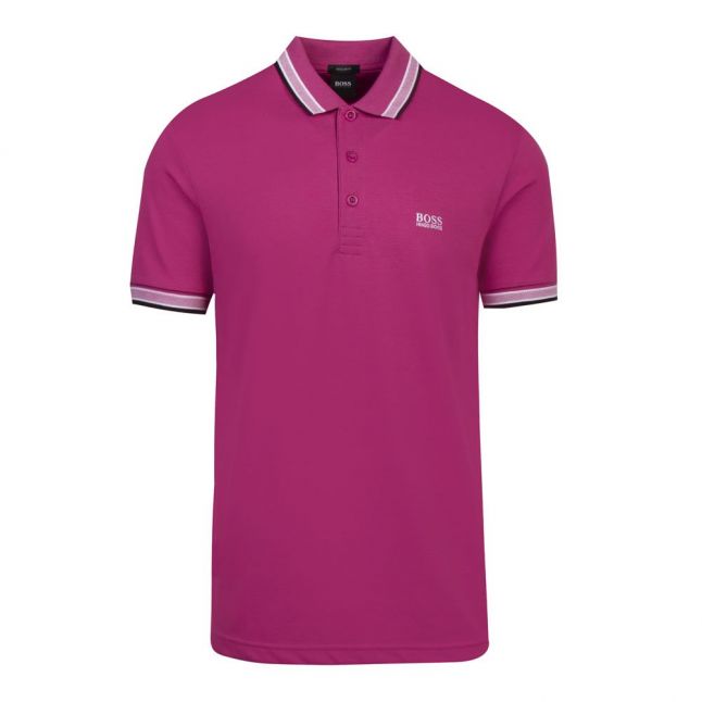 Athleisure Mens Pink Paddy Regular Fit S/s Polo Shirt